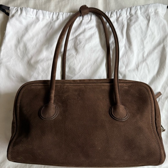 MARGE SHERWOOD Soft Boston Hush Nubuck Bag - Picture 4 of 14